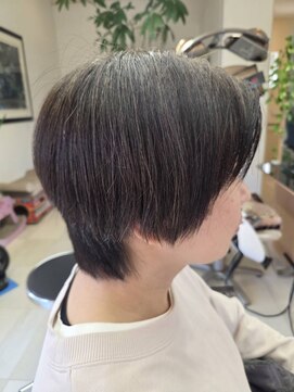 グラムゼロ ナチュラルショートレイヤースタイル