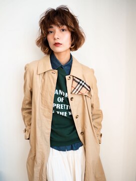 ユニ バイ ミリィ 四日市(uni by mily) 髪質改善ハイライト×ボブレイヤー