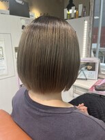 ハナビ(hanabi) 髪質改善 縮毛矯正 ブリーチダメージ対応 30代ボブ