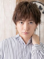 モッズヘア メン 仙台愛子駅前店(mod's hair men)&nbsp;20代30代ツイストスパイラルパーマ伸ばしかけショートb仙台