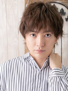 モッズヘア メン 仙台愛子駅前店(mod's hair men) 20代30代ツイストスパイラルパーマ伸ばしかけショートb仙台