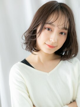 ドクターズサロン LAB 小山店 ミストバングふわニュアンスパーマボブディt小山20代30代40代