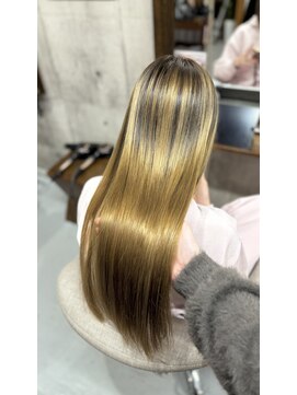 髪屋 紬 髪質改善ストレート