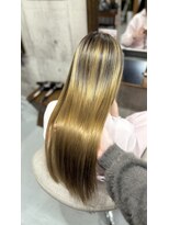 髪屋 紬 髪質改善ストレート