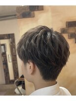 ヘアメイク フレンシア(hair make flencia)&nbsp;艶感スパイラルパーマショート【362スタイル】