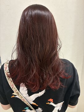 ヘアースペースブルーム リアン 岡町店(HAIR SPACE BLOOM Lien) 暖色＋インナーカラー