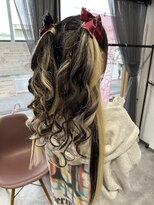 マリオヘアー 伊勢崎店&nbsp;ハーフツインテール