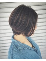 トーク 伊丹本店(TAL'KE)&nbsp;スモーキーアッシュハイライト×ボブ