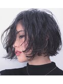 アンニュイなグロッシーボブ