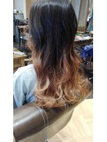 アグ ヘアー ビオラ 弘前駅前店(Agu hair viola) グラデーション　バレイヤージュ　ブリーチ