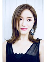 キートス ヘアーデザインプラス(kiitos hair design +) 大人系外ハネロブ（ボブ）