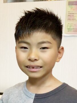 サロン ド キムラ キッズ フェードカット