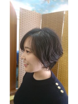 ヘアサロン スリーク(Hair Salon Sleek) 柔らかパーマのショートボブ