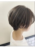 [BEHIVE 高橋]　ショートボブ×極細ハイライト