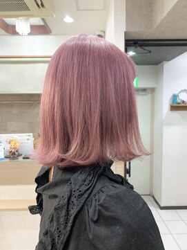 トムキャット(TOM CAT) 大人気ピンクカラー　ブリーチ　ダブルカラー