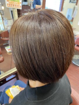 ヘアメイク ポコ ア ポコ(Hair make poco apoco) ボブ［髪質改善］［生駒市美容室］［40代50代60代］