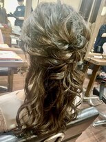 クレドガーデン 西新井店(CRED GARDEN)&nbsp;ゆるふわアレンジ編み込み二次会 結婚式/西新井クレドガーデン