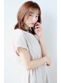 前髪カール/ネオシースルーバング/くびれボブ［銀座］