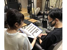 【マンツーマン接客】