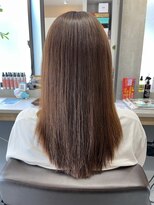 カームリーヘアー(calmLY HAIR) 前髪/アンブレラカラー/こなれミディ/イメチェン/ウェーブパーマ