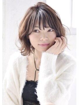 クレドガーデン 綾瀬店(CRED GARDEN) 大人可愛いくびれミディアムなみなみウェーブ20代30代40代綾瀬38