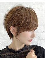 アマトウキョウ 表参道(AMA TOKYO) センターわけボブ　ふんわりカール　サイドバング　大場猛