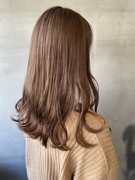 ヘアーサロンウル(hair salon ulu) ブリーチ1回ナチュラルベージュ