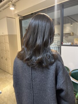 フィゼル 福島店(fizelle) 柔らかいグレージュ＊いけもとみお