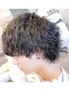 ヘアーショップケイ(HAIR SHOP K.) ウルフマッシュ×波巻きパーマ