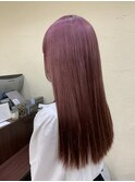 カシスピンク［錦糸町/ダブルカラー/ケアブリーチ/カラー］