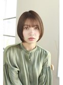 【不動前美容室】ミニボブ