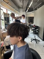 アイズ 海老名(AIZU)&nbsp;波巻きスパイラルパーマ　波巻きパーマ　スパイラルパーマ