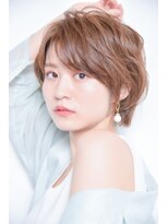 ウォークヘアーグロウ(Walk hair grow) 大人ショート×ベージュブラウン