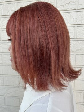 アンジュ 篠ノ井店(ange) 10代20代30代　オレンジピンクスタイル