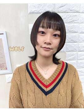 ミウミウヘア(miu miu hair) ウルフ☆