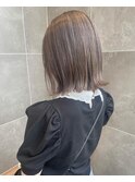 グレージュダブルカラー