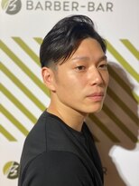 バーバーバー 四谷(BARBER-BAR)&nbsp;ビジネス爽やかツーブロックスタイル
