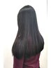 【自然なストレート髪へ】カット＋ストレートor縮毛矯正＋炭酸泉→￥20000～