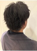 こなれ感のでる無造作レイヤーショート