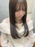 顔周りカット＋髪質改善カラースタンダード￥14800