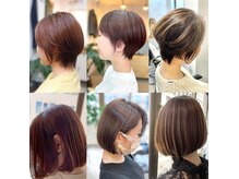 エモヘアー(emo hair)の雰囲気（ショートヘアやコンパクトなボブスタイル迄再現性の高いご提案！）