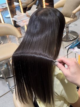 リール 銀座(R'EEL) グレージュ×髪質改善