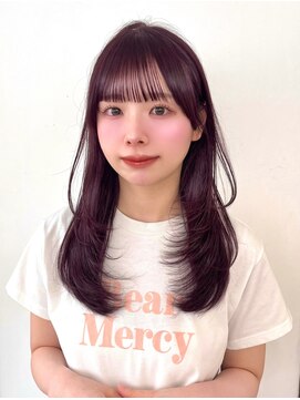 ルフェリ(Lufeli) 【Lufeli】いとうりお ラベンダー/レイヤーカット/顔周りカット