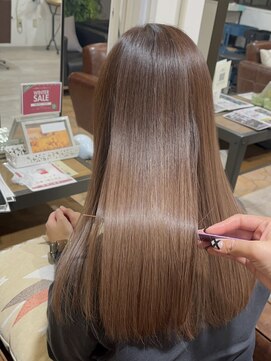 サンバイセライロ 千葉(SAN. by celilo) カール/セミディ/シアーカラー/カット/千葉駅