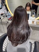 ロンドウル 熊本(Lond ulu) 暗めカラー/レイヤーカット/髪質改善/縮毛矯正/韓国ヘア