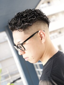 スキルメイト 天神(SKILL MATE) 極道パーマ ハイライト