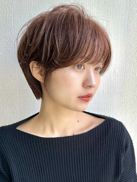 ビューイースト 亀戸 錦糸町(VIEW EAST) 【30代からの褒められヘア】柔らかく見せるひし形ショート/亀戸