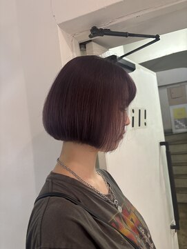 イリ 梅田(ili) ボブ/ラベンダーカラー