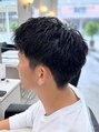 メンズサロン ジ エクト リアン 箕面(メンズサロン The Ect Lien) ショート系のスタイルも頭の形を綺麗に◎骨格補正しながらカット