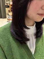 カノエ 山口小郡店(canoe)&nbsp;髪質改善＆レッドカラー＆ミディアムレイヤー